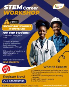 Free STEM workshop for Schools