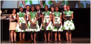 Technovation girls competition winner mentored by Uchenna Onwuamaegbu-Ugwu